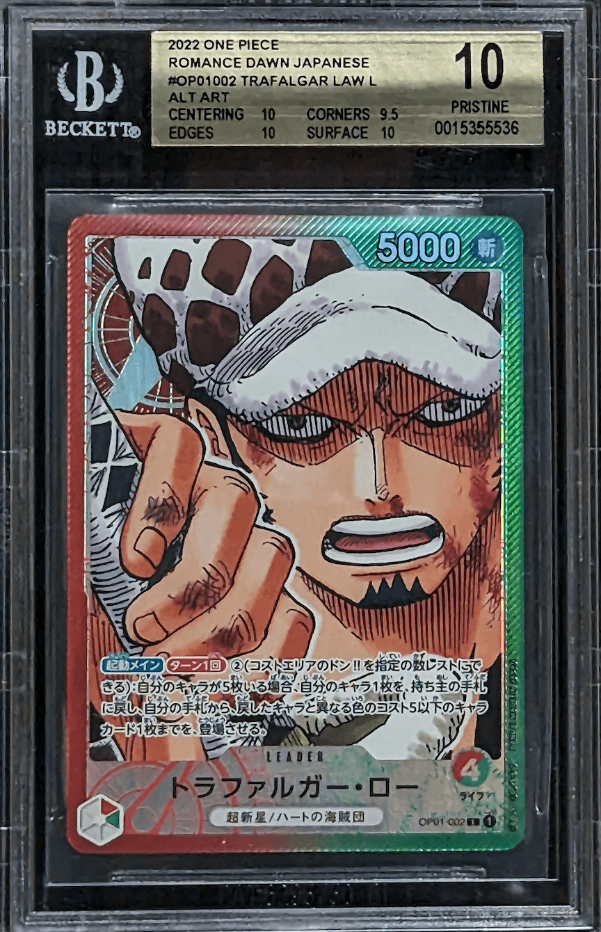 Monkey D Luffy L 2022 Championship BGS 10 Pristine