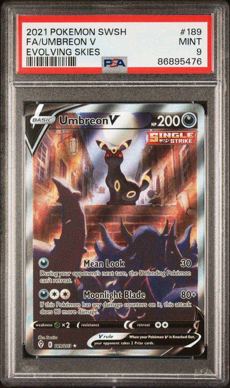 Umbreon V Evolving Skies PSA 10 Gem Mint